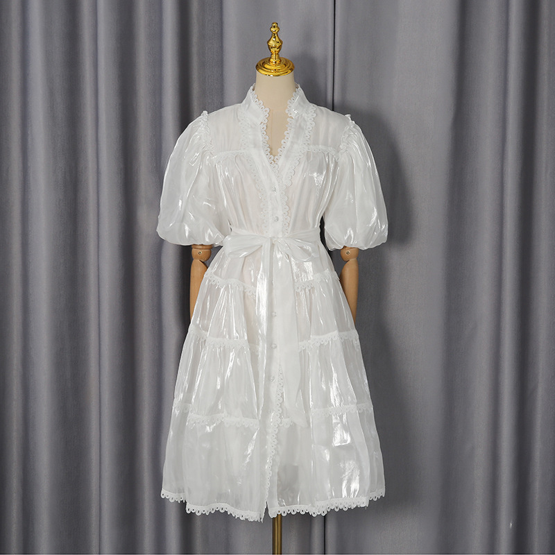French Vintage Floral Midi Dress - ZAMOR French Vintage Floral Tea Dress