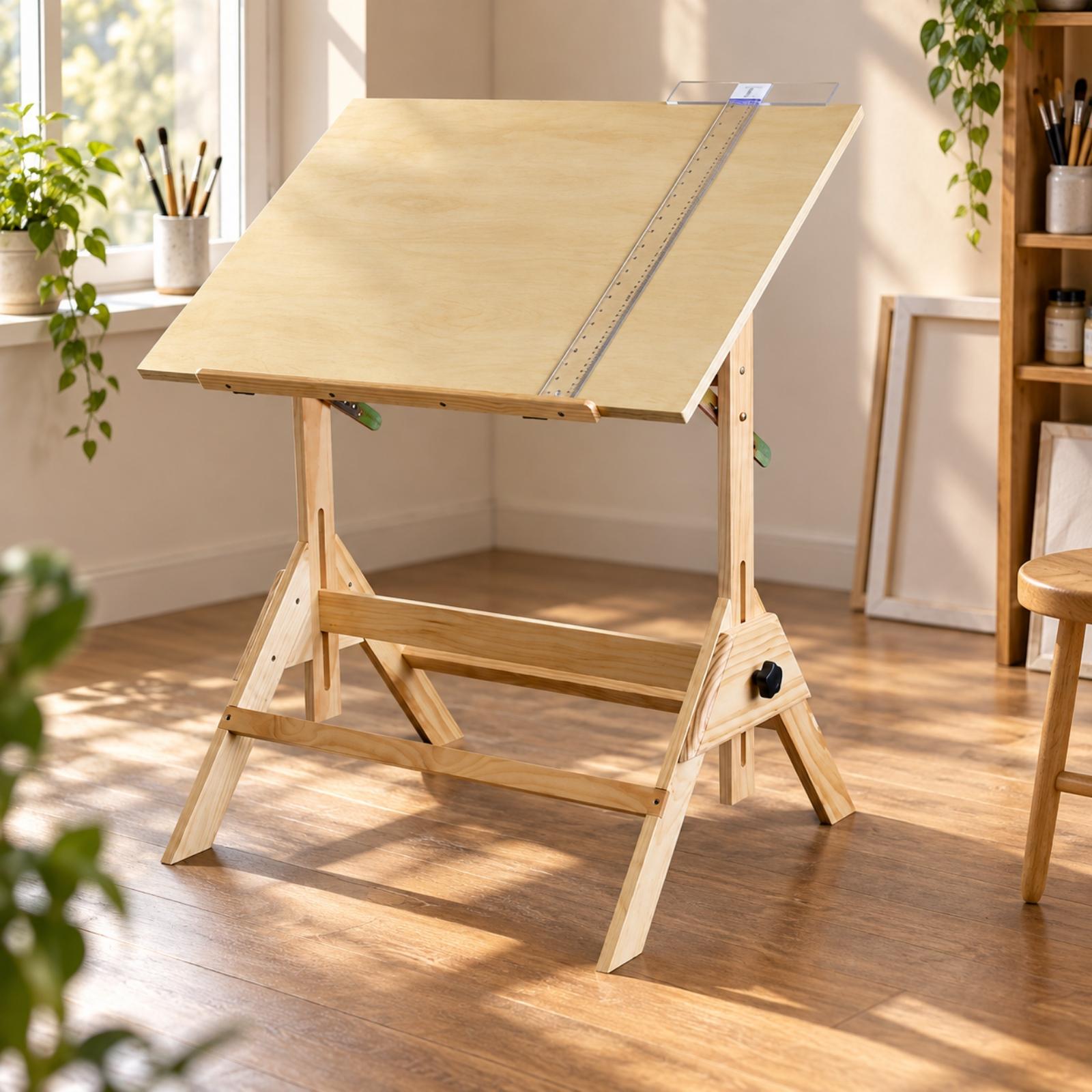 Height Adjustable Art Desk Sol - огляд і ціна Tops