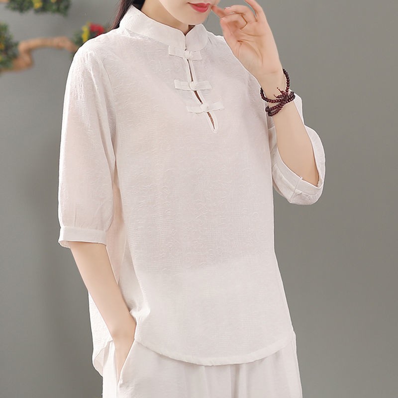 Pullover Crew Neck Blouse Regu - огляд і ціна Blouses