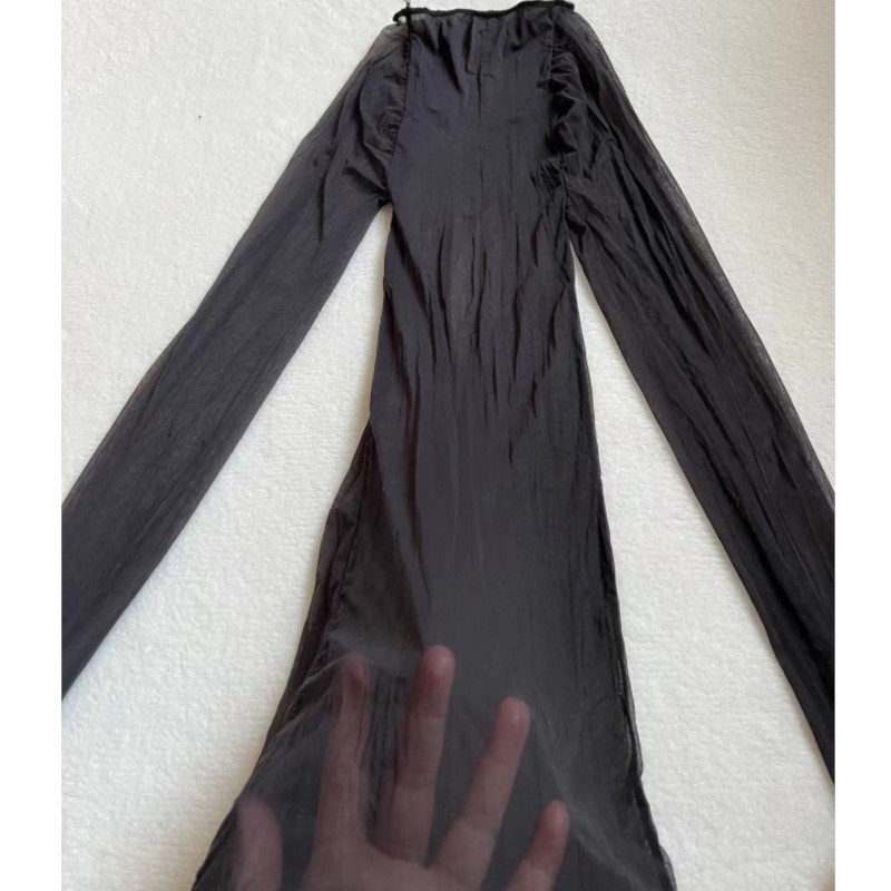 Transparent Smooth Sexy Bodyst - огляд і ціна Sexy Mesh Sheer Bodycon Dress